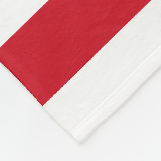 Couverture Polaire Festif de Noël Holly Berries Frissons en fils (Coin)