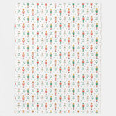 Couverture Polaire Festive Christmas Nutcracker Ballerina  (Devant)