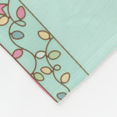 Couverture Polaire Festive Holiday Pastel Black Ballerina Teddy Bears (Coin)