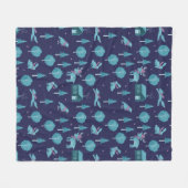 Couverture Polaire Festive Winter Animals (Devant (Horizontal))