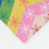 Couverture Polaire Festive zigzag ribbon Fleece Blanket (Coin)