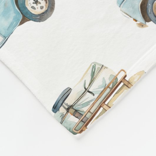 Couverture Polaire Fête d'adieu Nous Vous Manquerons arrière-plan de  (Coin)