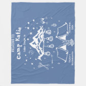 Couverture Polaire Fête de Fiançailles Simple Moderne en Campagne (Devant)