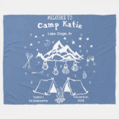 Couverture Polaire Fête de Fiançailles Simple Moderne en Campagne (Devant (Horizontal))