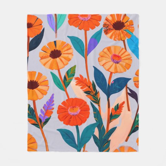Couverture Polaire Fête de Marigold (Devant)