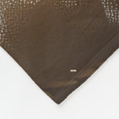 Couverture Polaire Fête de Noël de Chien Vizsla (Coin)