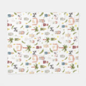 Couverture Polaire Fête de Noël de la Nativité (Devant (Horizontal))