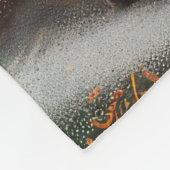 Couverture Polaire Fête de Noël du chien du Labrador (Coin)