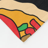 Couverture Polaire Fête de Restauration Rapide : Isolement Motif Vint (Coin)