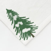 Couverture Polaire Fête d'Illustration de ski alpin Freeride (Coin)