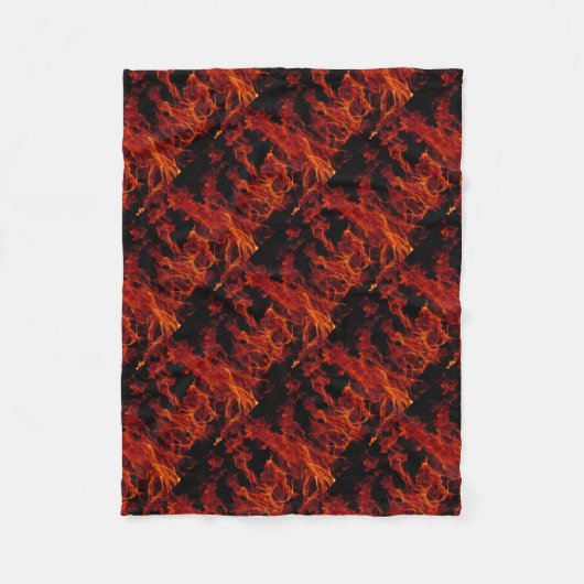 Couverture Polaire Feu (Devant)