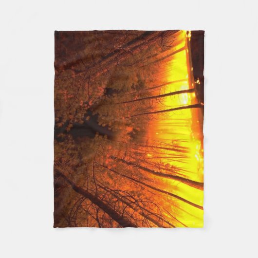 Couverture Polaire Feu forestier (Devant)