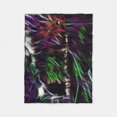 Couverture Polaire Feuillage d'automne dans le parc (Devant)