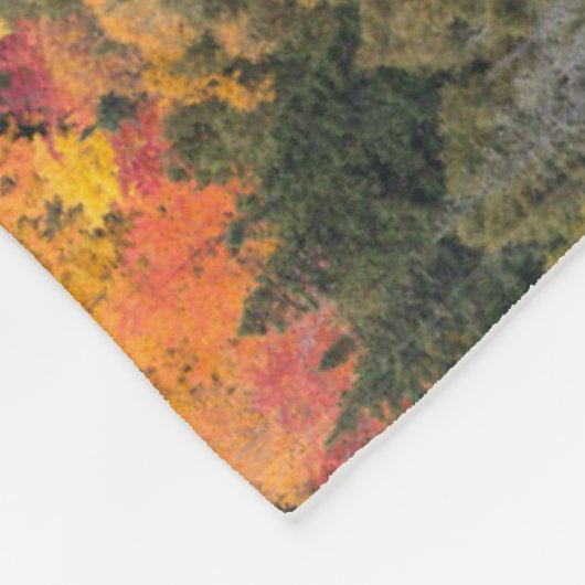 Couverture Polaire Feuillage d'automne | La péninsule de Keweenaw, Mi (Coin)