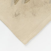 Couverture Polaire Feuillage doré I (Coin)