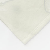 Couverture Polaire Feuille de batik (Coin)