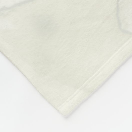 Couverture Polaire Feuille de batik (Coin)