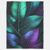 Couverture Polaire Feuille de ton bijou (Devant)