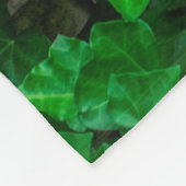 Couverture Polaire Feuille de vigne blanche feuille plante (Coin)