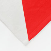 Couverture Polaire Feuille d'érable du Canada (Coin)