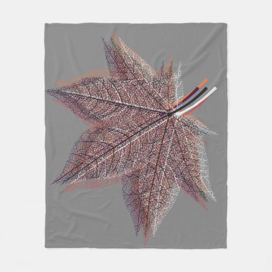 Couverture Polaire Feuille d'hiver (Devant)
