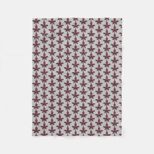 Couverture Polaire feuille extraordinaire (Devant)