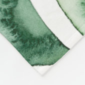 Couverture Polaire Feuille fractionnée de palme tropicale (Coin)