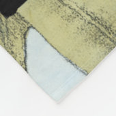 Couverture Polaire Feuilles à l'instigation de la libellule par Jenni (Coin)