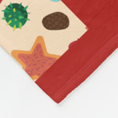 Couverture Polaire Feuilles Automne Objets Automne Motif Météo confor (Coin)