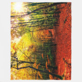 COUVERTURE POLAIRE FEUILLES AUTUM (Devant)