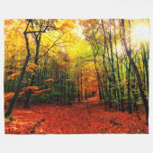 COUVERTURE POLAIRE FEUILLES AUTUM (Devant (Horizontal))