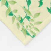 Couverture Polaire Feuilles dansants (Coin)