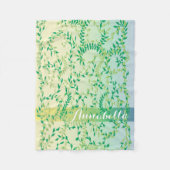 Couverture Polaire Feuilles dansants (Devant)