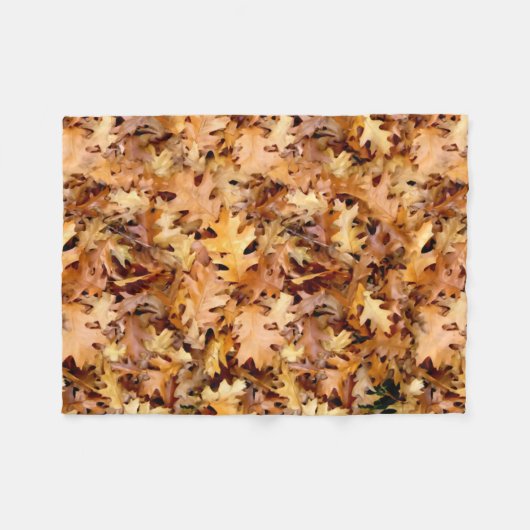 COUVERTURE POLAIRE FEUILLES D'AUTOMNE (Devant (Horizontal))