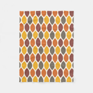 Couverture Polaire Feuilles d'automne