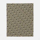 Couverture Polaire Feuilles De Bronze (Devant)