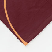 Couverture Polaire Feuilles de Ginkgo biloba, motif floral transparen (Coin)