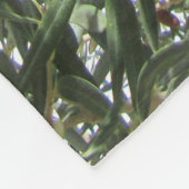 Couverture Polaire Feuilles d'oliviers (Coin)