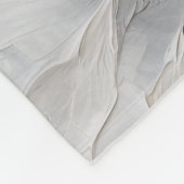 Couverture Polaire Feuilles d'or gris argent (Coin)