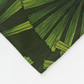 Couverture Polaire Feuilles Palm (Coin)