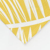 Couverture Polaire Feuilles tropicaux 16 (Coin)