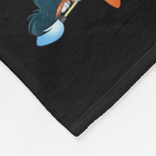 Couverture Polaire Feux de Noël Hommes Femmes Père Noël Havanais Chie (Coin)