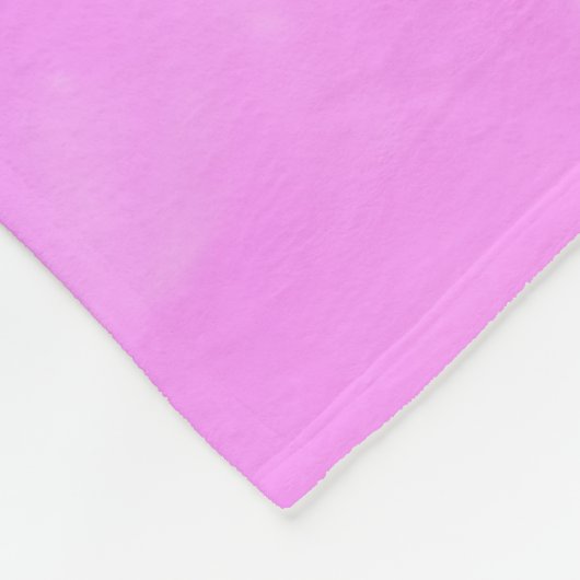 Couverture Polaire Février Birthstone Amethyst design Fleece Blanche (Coin)