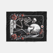 Couverture Polaire Fiançailles Carte Tarot Fête de Fiançailles Mariée (Devant (Horizontal))