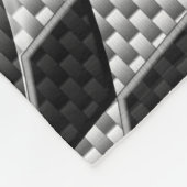 Couverture Polaire Fibre de carbone comme course Drapeau Wave Print (Coin)
