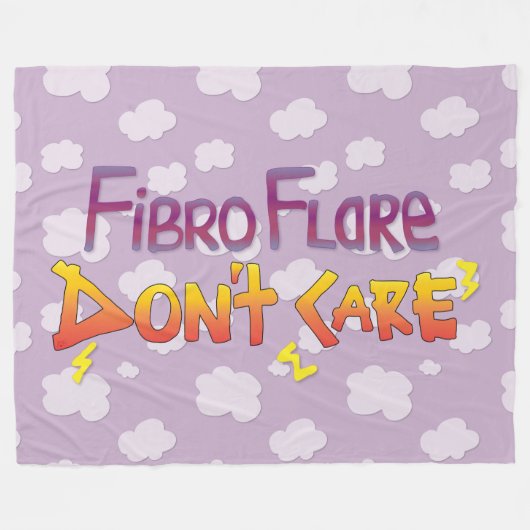 Couverture Polaire Fibro Flare s'en fiche (Devant (Horizontal))