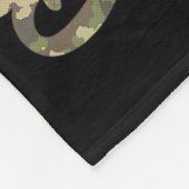 Couverture Polaire Fier Armée Garde nationale Frère Famille militaire (Coin)