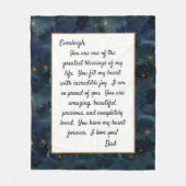 Couverture Polaire Fier de toi (Devant)