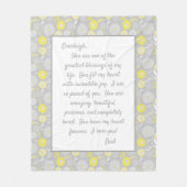 Couverture Polaire Fier de toi (Devant)