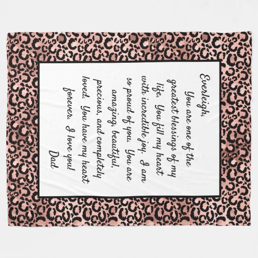 Couverture Polaire Fier de toi (Devant (Horizontal))